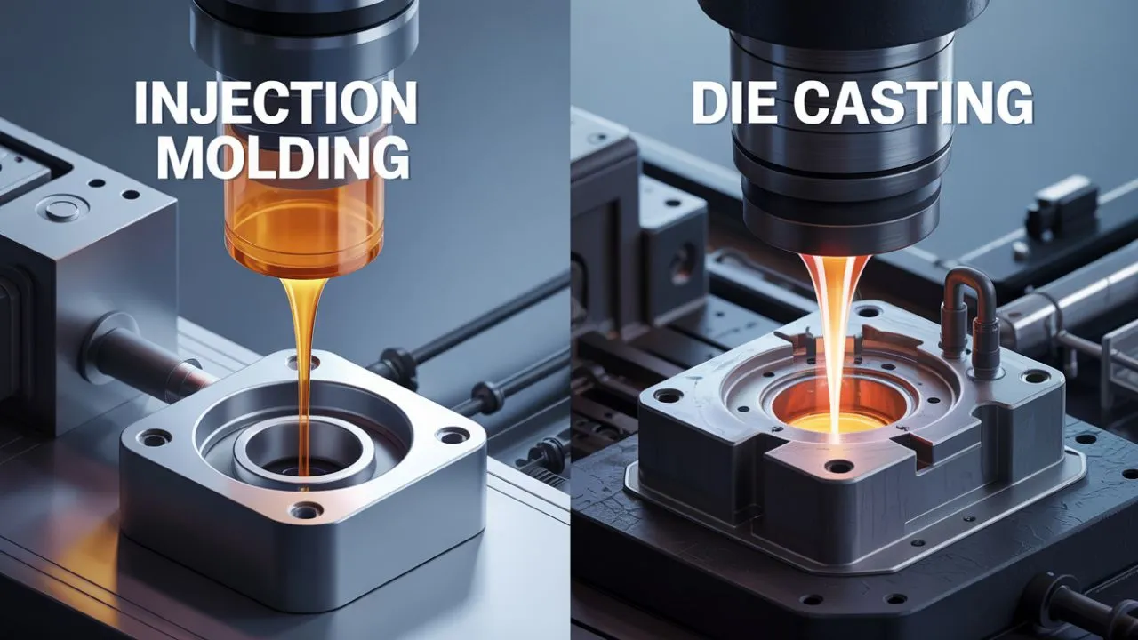Plastic Injection Molding vs. Die Casting: What’s the Difference?